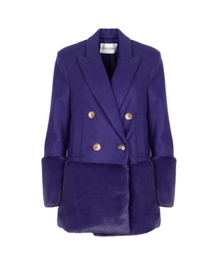 Silvian Heach Mantel Nichiren Damen violett