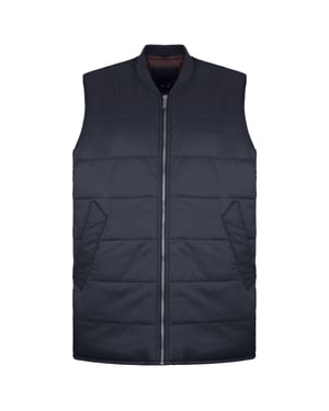 Ben Sherman sterbte Männerschwarze Gilet
