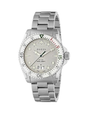 Gucci YA136336 Unisex-Tauchuhr aus Edelstahl