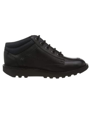 Kicker Flex Kinder schwarze Schuhe