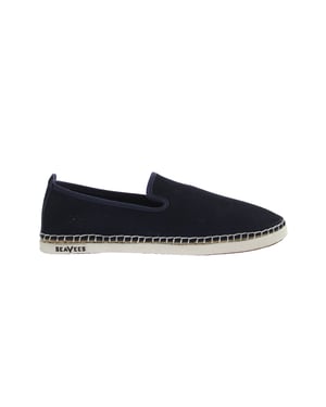 Seavees Ocean Park Slip-on Blue Wildleder Leder Womens Espadrilles