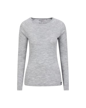 Mountain Warehouse Damen/Damen Merino II Thermal Top (Hellgrau)