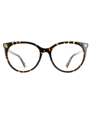 Gucci Rund Damen Havanna GG0093O
