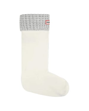 Hunter Waffle Mens Beige Boot Socken