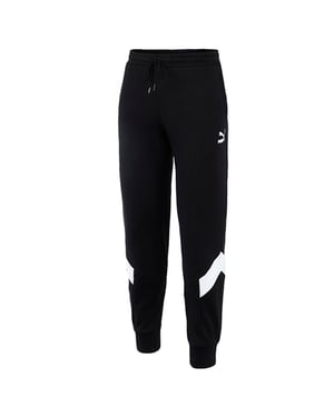 Puma Stretch Taille Bottoms Black White Herren Trackhose 597424 01