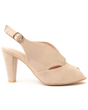 Montevita Heel Sandale Brihel14 in Beige