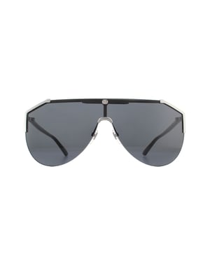 Gucci Sonnenbrille GG0584S 001 Ruthenium und Schwarz Grau