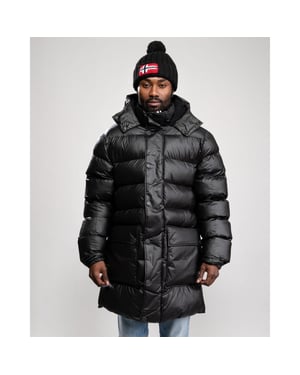 Hunter Gummierter Puffer Herrenmantel