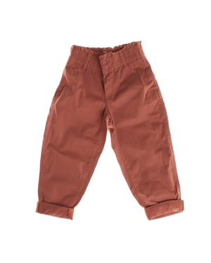 Gerade geraffte Hose 416204 Mädchen