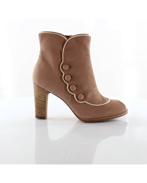 Timberland Boot Compant Marge Peep Toe Bootie Damen Absatz Stiefel 25685