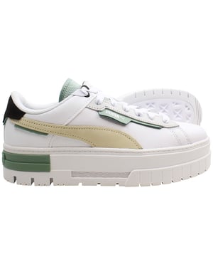 Puma Mayze Crashed PRM Weiße Damen-Sneaker