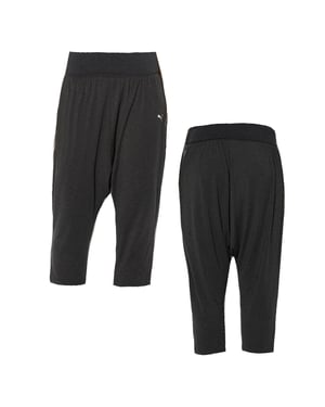 Puma Damen Drapey Anthrazit 3/4 Tanz-Jogginghose