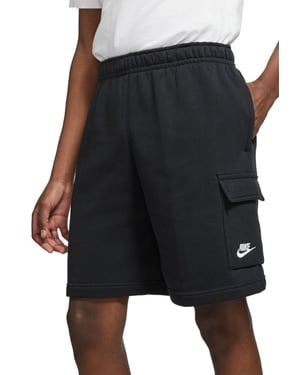 Nike Club Herren-Cargoshorts in Schwarz
