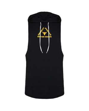 Under Armour Project Rock Mens Black ärmellose Hoodie