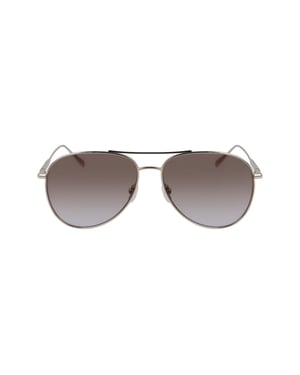 Longchamp Damen-Sonnenbrillen 59/14/140 mm Metall