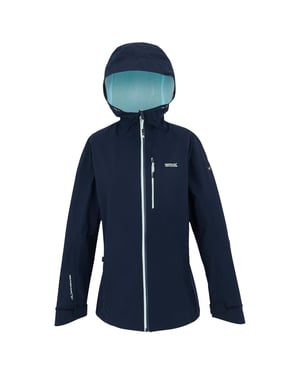 Regatta - "Birchdale II" Jacke, wasserfest für Damen (Marineblau/Eisiges Morgenblau)