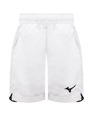 Mizuno Hex Rect Weiße Shorts für Kinder