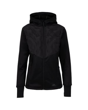 Trespass Womens/Ladies Marney Active Hybrid Jacket (Schwarz)