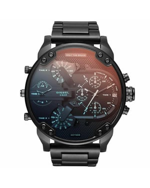 Diesel DZ7395 Mr Daddy 2.0 Schwarz Edelstahl Herrenuhr