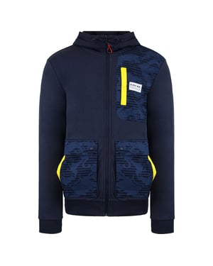 Puma Red Bull Racing Kapuzenblaues Sweatshirt 571384 01