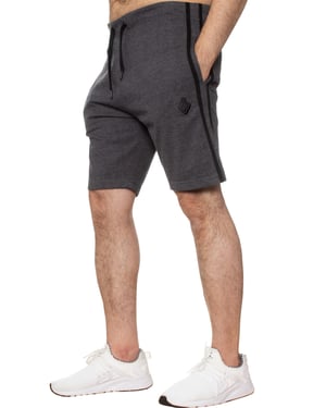 Enzo | Herren Lounge Shorts - Holzkohle