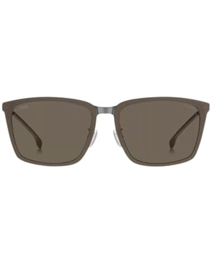 Hugo Boss 1465/F/S R80 SP Silberne Sonnenbrille