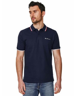 Ben Sherman | Herren Polohemd mit Spitze