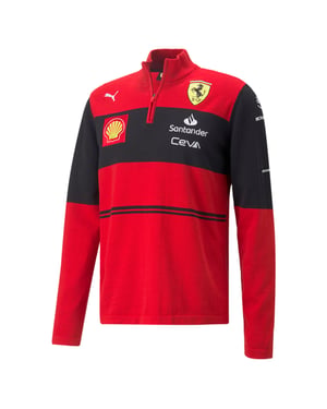 Puma Scuderia Ferrari Herren Red Strick -Pullover
