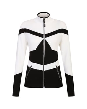 Dare 2B - "Rocker" Pullover Top für Damen (Schwarz/Weiß)