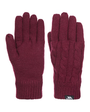 Trespass Sutella - Gants en tricot (Bordeaux)