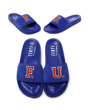Puma x Fenty Fu Blue Sliders - Frauen