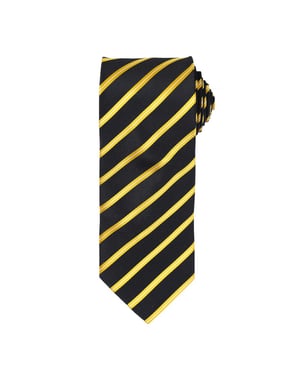 Premier - Krawatte - Sport (Schwarz/Gold)