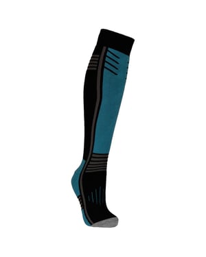 Trespass - "Icy" Skisocken für Herren/Damen Unisex (Schwarz/Blaugrau)
