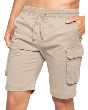 Enzo | Herren Cargo Shorts - Beige