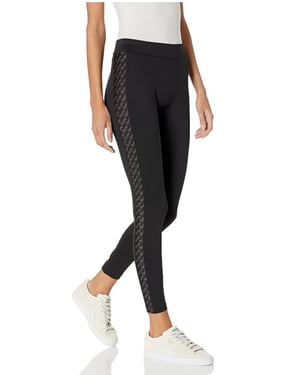 Puma x Barbie Womens Leggings lässig Fitnessstudio Schwarz eng 576767 01