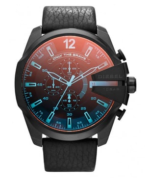 Diesel Mega Chief Schwarz Herren Armbanduhr DZ4323