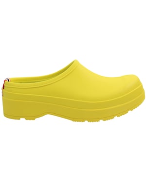 Hunter Original Play Herren-Clogs in Gelb