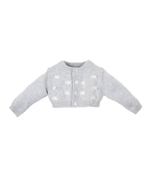 Trikot-Strickjacke 3521W17 Baby