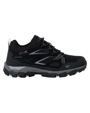 Regatta - Herren Wanderstiefel "Holcombe 3" (Schwarz/Granitgrau)