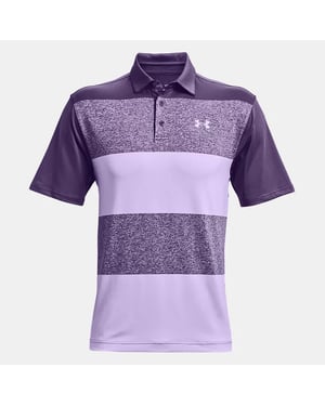 Under Armour Playoff 2.0 Herren Purple Polo -Hemd