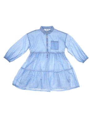 Langarm-Hemdkleid 511044 Mädchen