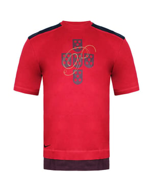 Nike Swoosh Mens Red T-Shirt
