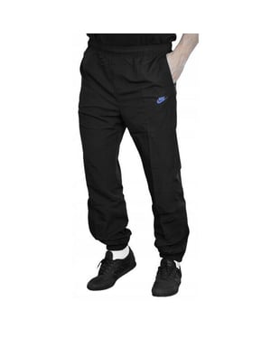 Nike Leichte, gewebte Trainingshose für Herren Schwarz/Blau