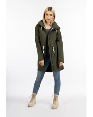 ICEBOUND Softshellmantel Damen Dunkeloliv