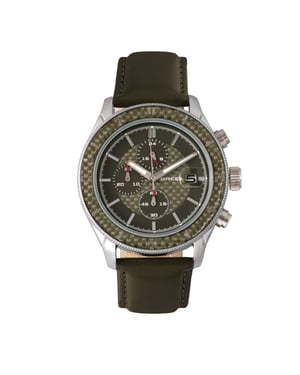 Breed Maverick Chronograph Lederarmbanduhr mit Datum