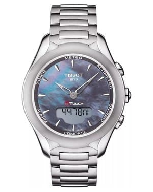 Tissot T-Touch Solar Damenarmbanduhr Silber T0752201110101