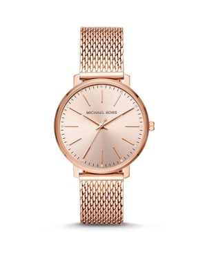 Michael Kors MK4340 Pyper Quarz Kristall Rose Gold Zifferblatt Damenuhr