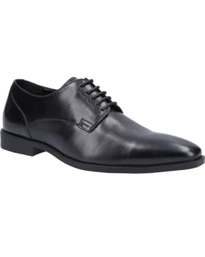 Hush Puppies Jungen Ezra Lederschuhe (Schwarz)