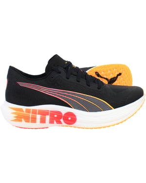 Puma Deviate Nitro Elite 2 Herren Schwarze Laufschuhe