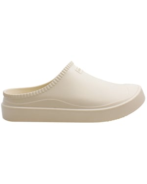 Hunter In/Out Bloom Algae Unisex Weiße Clogs